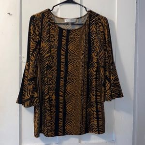 Kasper Flowey Half sleeved Blouse